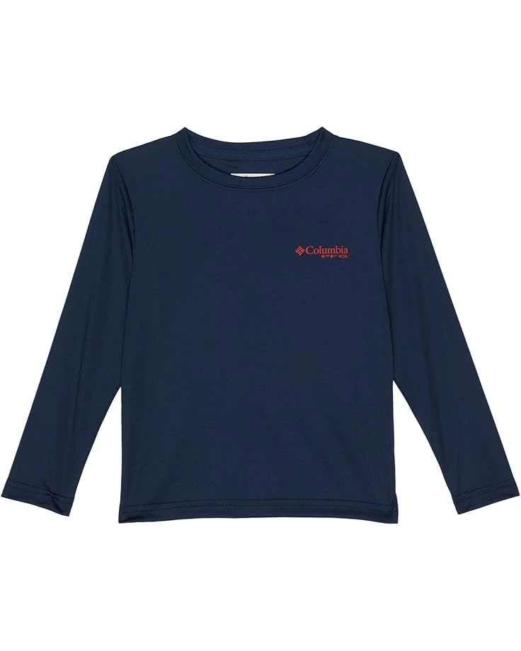 Columbia Kids Terminal Tackle PFG™ Fish Flag Long Sleeve (Toddler) | Shirts & Tops 1 Columbia Kids Terminal Tackle PFG™ Fish Flag Long Sleeve (Toddler) | Shirts & Tops