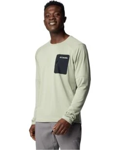 Columbia Tech™ Knit Long Sleeve Crew | Shirts & Tops -Cool Wear Store 615d0FVZInL. AC SR736920