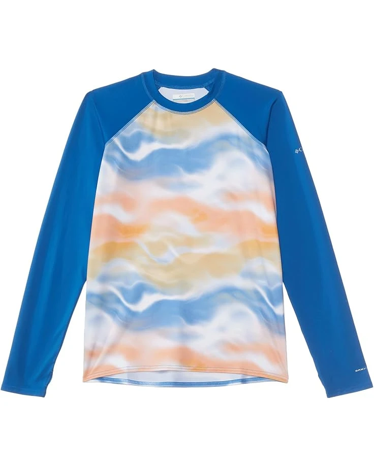 Columbia Kids Sandy Shores™ Printed Long Sleeve Sunguard (Little Kids/Big Kids) | Swimwear 2 Columbia Kids Sandy Shores™ Printed Long Sleeve Sunguard (Little Kids/Big Kids) | Swimwear - Image 2