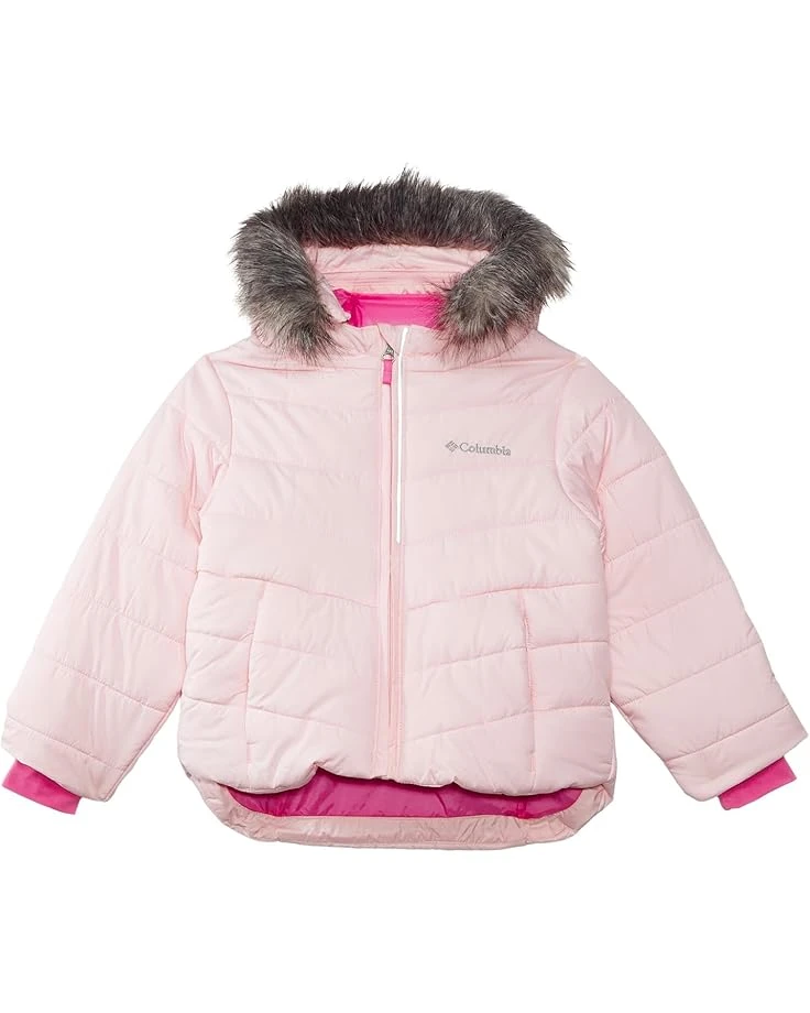 Columbia Kids Katelyn Crest™ III Hooded Jacket (Toddler) | Coats & Outerwear 3 Columbia Kids Katelyn Crest™ III Hooded Jacket (Toddler) | Coats & Outerwear - Image 3