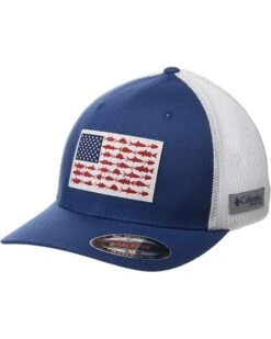 Columbia PFG Mesh™ Fish Flag Ball Cap | Hats -Cool Wear Store 711GYoSa9OL. AC SR736920