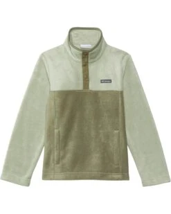 Columbia Kids Steens Mountain™ II 1/4 Snap Fleece Pullover (Toddler) | Coats & Outerwear -Cool Wear Store 71LILWdi9 L. AC SR736920