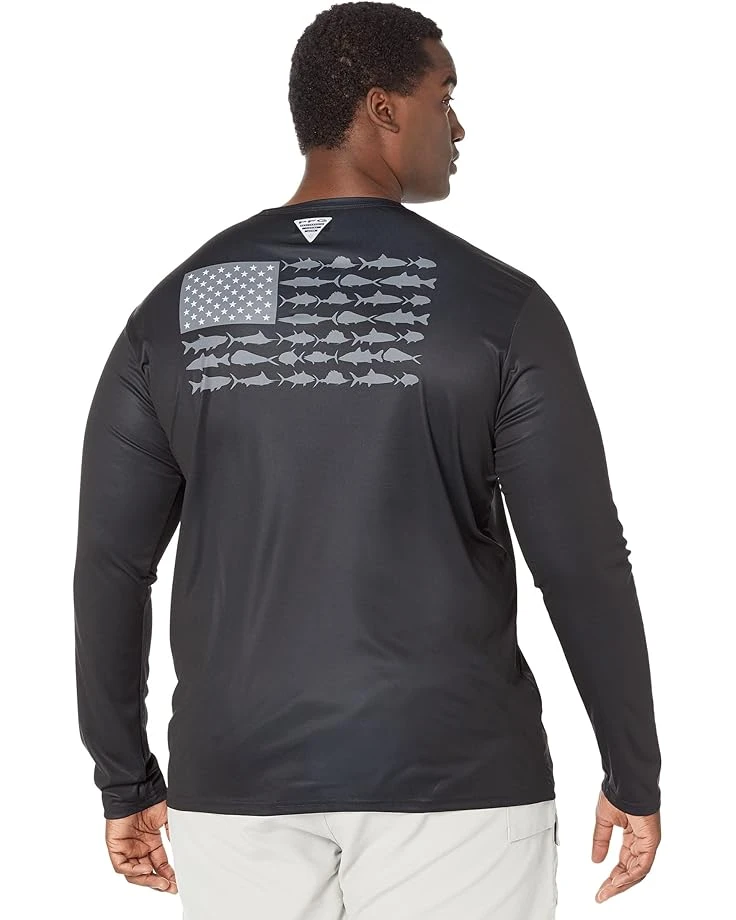 Columbia Big & Tall Terminal Tackle PFG Fish Flag™ Long Sleeve Shirt | Shirts & Tops 2 Columbia Big & Tall Terminal Tackle PFG Fish Flag™ Long Sleeve Shirt | Shirts & Tops - Image 2