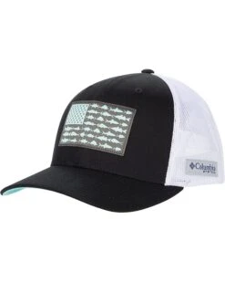 Columbia PFG Mesh™ Snapback Fish Flag Ball Cap | Hats