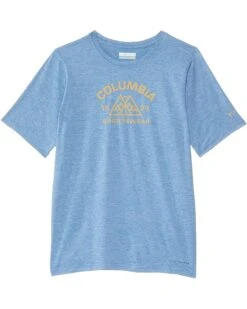 Columbia Kids Mount Echo™ Short Sleeve Graphic Shirt (Little Kids/Big Kids) | Shirts & Tops