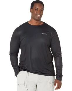 Columbia Big & Tall Terminal Tackle PFG Fish Flag™ Long Sleeve Shirt | Shirts & Tops