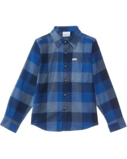 Columbia Kids Cornell Woods™ Flannel Long Sleeve Shirt (Little Kid/Big Kid) | Shirts & Tops