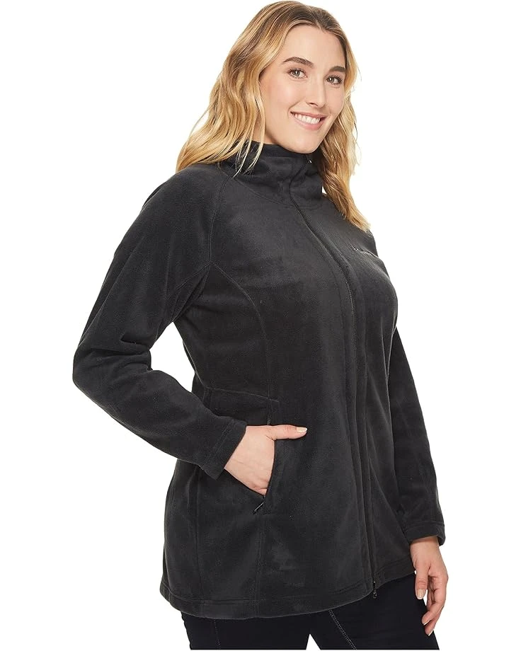 Columbia Plus Size Benton Springs™ II Long Hoodie | Coats & Outerwear 4 Columbia Plus Size Benton Springs™ II Long Hoodie | Coats & Outerwear - Image 4