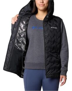 Columbia Delta Ridge™ II Down Hooded Vest | Coats & Outerwear -Cool Wear Store 81PgkR610vL. AC SR736920