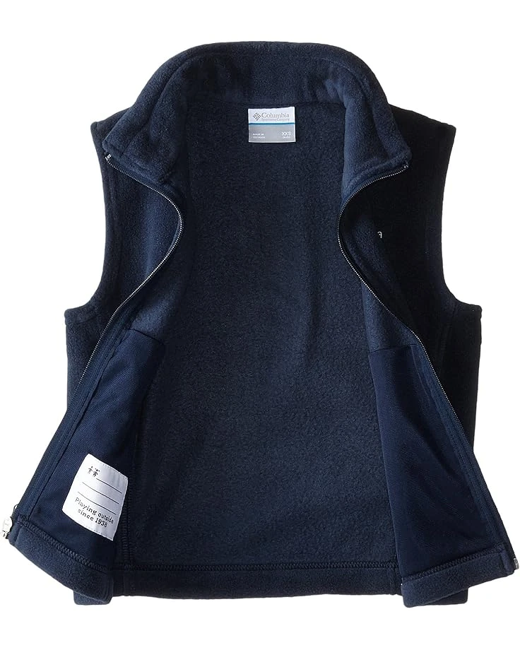 Columbia Kids Steens Mountain™ Fleece Vest (Little Kids/Big Kids) | Coats & Outerwear 2 Columbia Kids Steens Mountain™ Fleece Vest (Little Kids/Big Kids) | Coats & Outerwear - Image 2