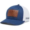 Columbia PFG Leather Fish Flag™ Mesh Ball Cap | Hats