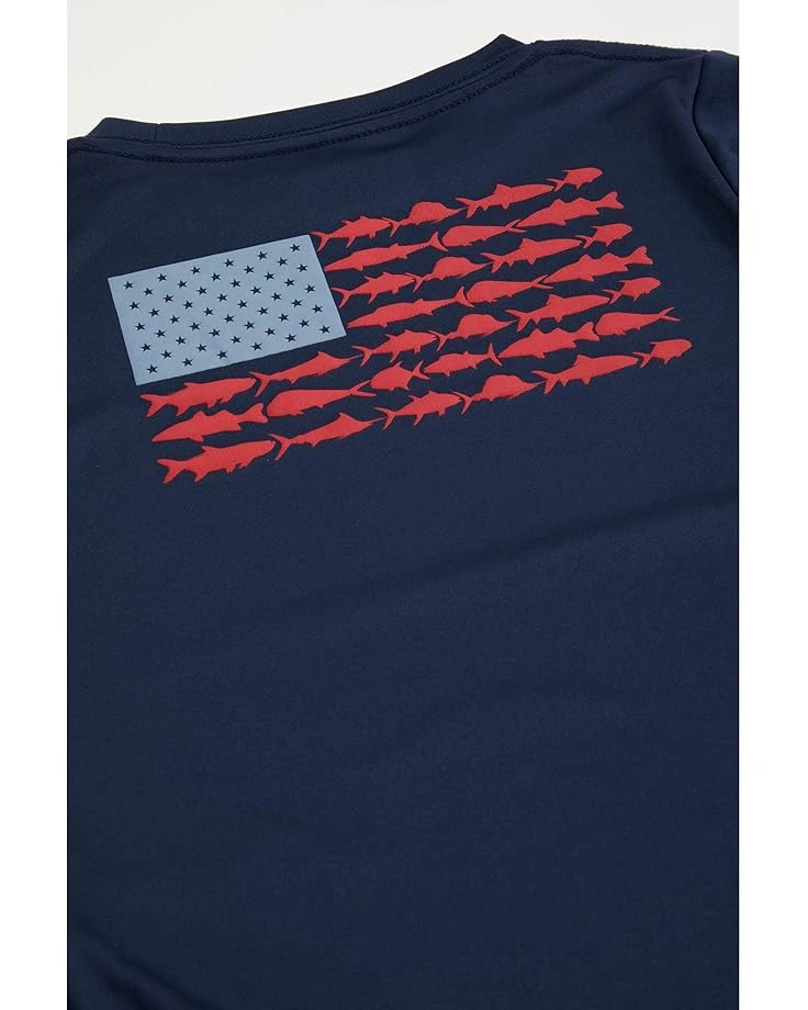Columbia Kids Terminal Tackle PFG™ Fish Flag Long Sleeve (Toddler) | Shirts & Tops 2 Columbia Kids Terminal Tackle PFG™ Fish Flag Long Sleeve (Toddler) | Shirts & Tops - Image 2