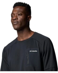 Columbia Tech™ Knit Long Sleeve Crew | Shirts & Tops -Cool Wear Store 81dIYM0EL. AC SR736920