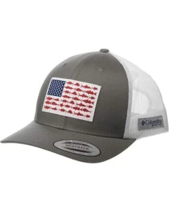 Columbia PFG Mesh™ Snapback Fish Flag Ball Cap | Hats -Cool Wear Store 81hbUM5cCEL. AC SR736920