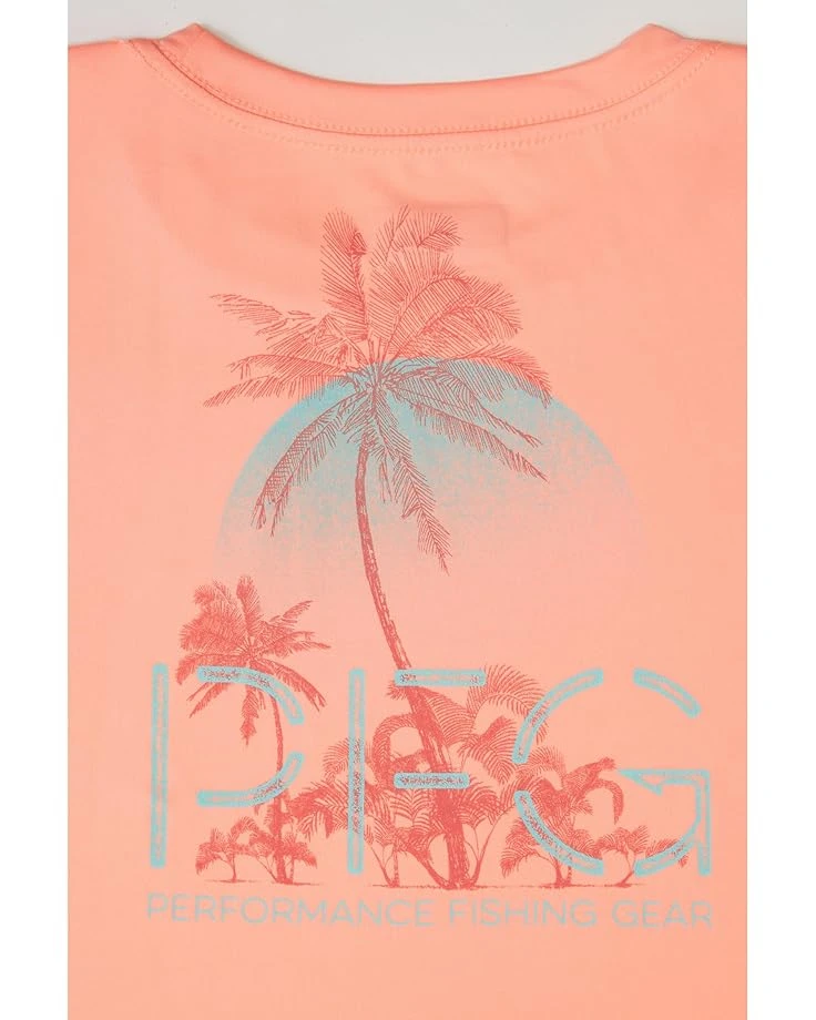 Columbia Kids Tidal Tee PFG™ Palm Rise (Little Kids/Big Kids) | Shirts & Tops 2 Columbia Kids Tidal Tee PFG™ Palm Rise (Little Kids/Big Kids) | Shirts & Tops - Image 2