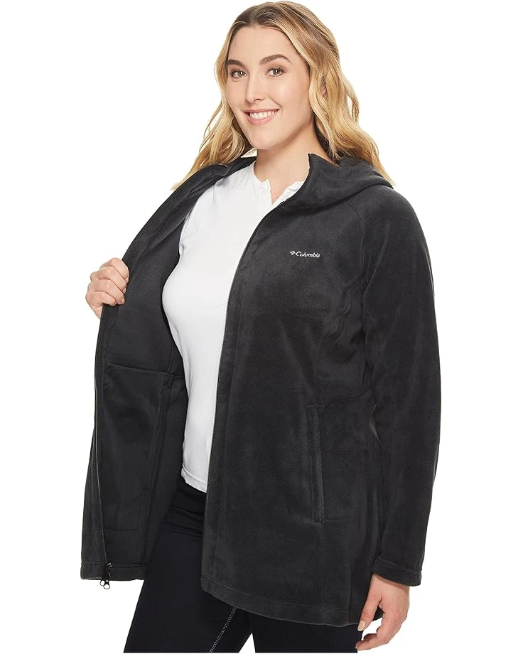 Columbia Plus Size Benton Springs™ II Long Hoodie | Coats & Outerwear 5 Columbia Plus Size Benton Springs™ II Long Hoodie | Coats & Outerwear - Image 5
