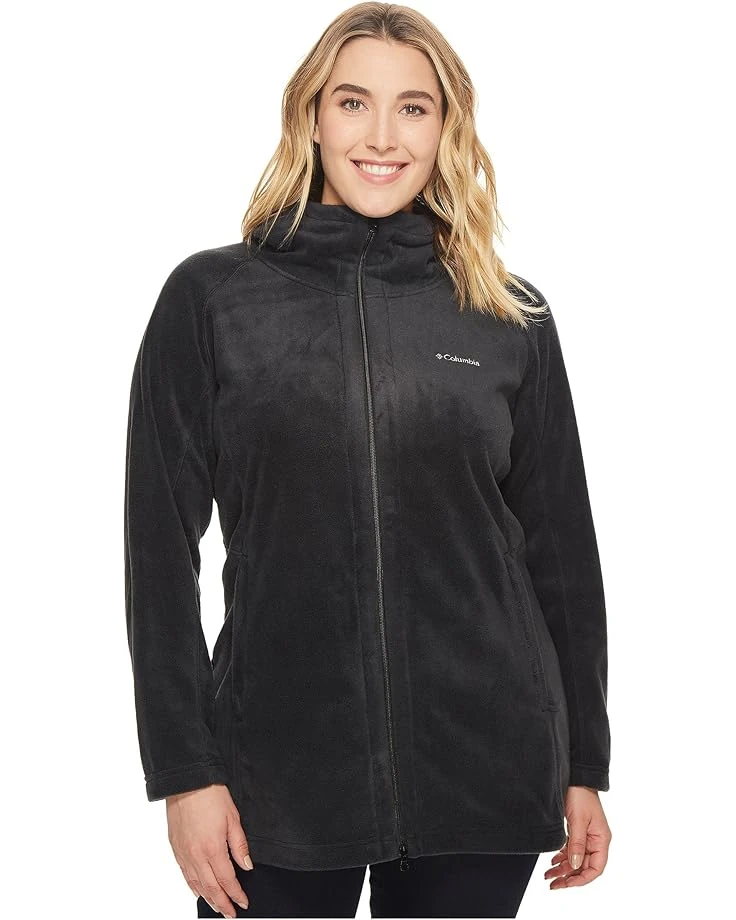 Columbia Plus Size Benton Springs™ II Long Hoodie | Coats & Outerwear 1 Columbia Plus Size Benton Springs™ II Long Hoodie | Coats & Outerwear